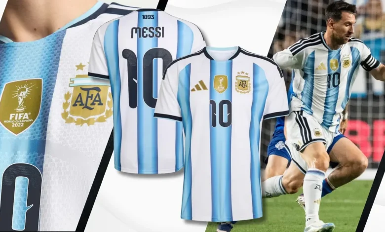 Lionel Messi scores two for Argentina, shop his trending jerseys