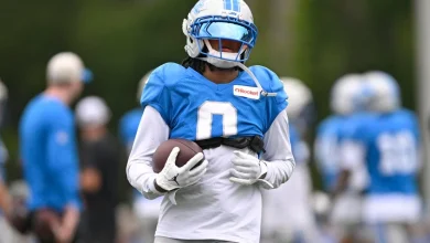Lions RB Jahmyr Gibbs mum on contract negotiations