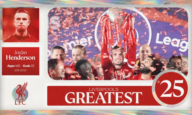 Liverpool's Greatest - No.25: Jordan Henderson