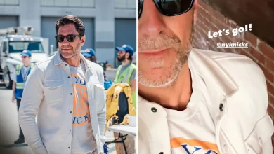 Lundqvist cheers on Knicks during Game 1 of NBA Finals in San Antonio
