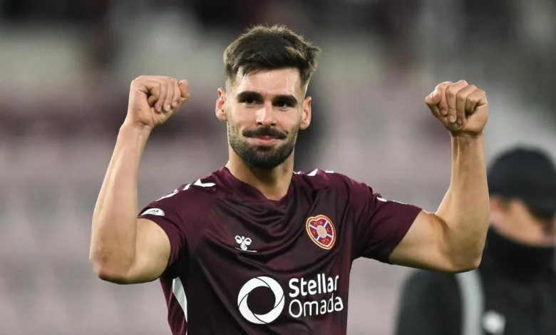 Lyon set sights on Claudio Braga as price tag revealed for Hearts striker