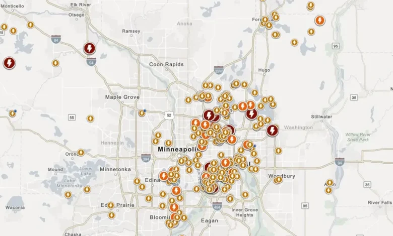 MN weather: Over 50,000 Xcel Energy customers without power as storms move through