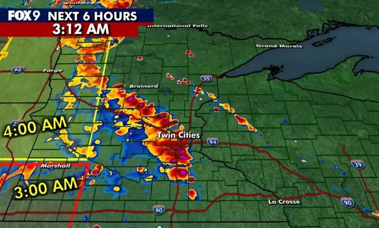 MN weather: Severe Thunderstorm Watch until 4 a.m. Wednesday