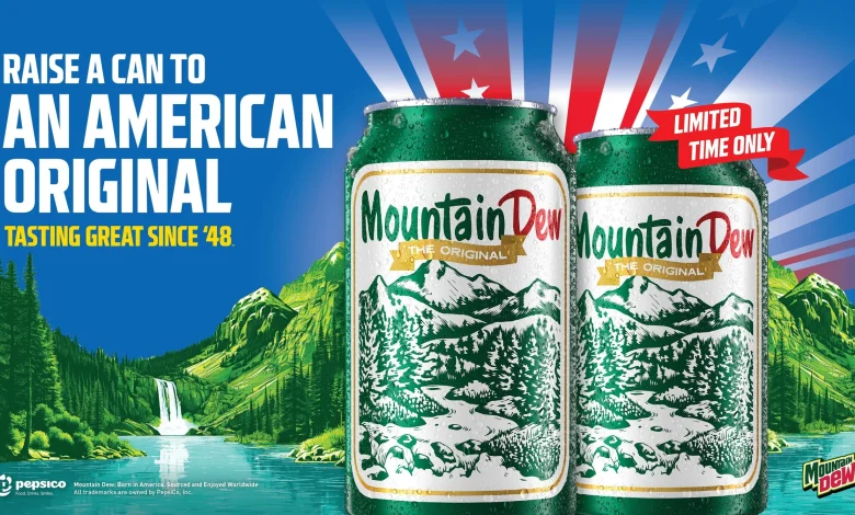 MOUNTAIN DEW™ MARKS NEARLY 80 YEARS AS AN AMERICAN ORIGINAL BY SELLING LIMITED-EDITION COMMEMORATIVE CAN BUNDLES FOR FIVE CENTS
