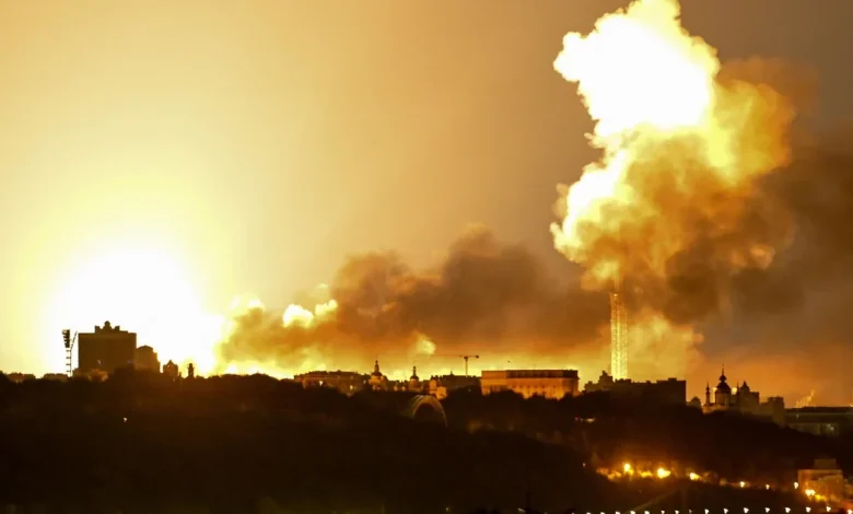 Major Russian missile, drone attack on Ukraine kills at least 13, topples apartment building, officials say