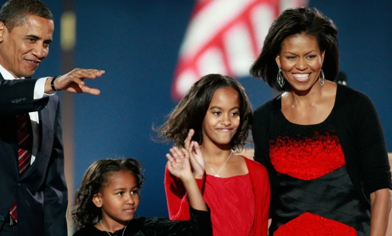 Malia, 27, and Sasha, 25, Make Joint Appearance At Obama Presidential Center Opening: See the Photo