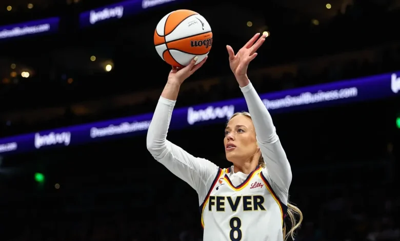 Man arrested, charged with stalking Indiana Fever guard Sophie Cunningham