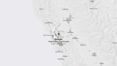 Map: 3.6-Magnitude Earthquake Shakes the San Francisco Bay Area