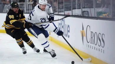 Maple Leafs trade Brandon Carlo to Blues for picks