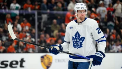 Maple Leafs trade Brandon Carlo to Blues for two third-round picks