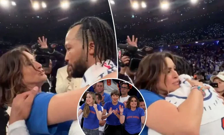 Mariska Hargitay shares emotional moment with Jalen Brunson after Knicks win