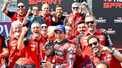 Marquez dominates for first MotoGP win since surgery