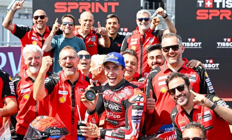 Marquez dominates for first MotoGP win since surgery