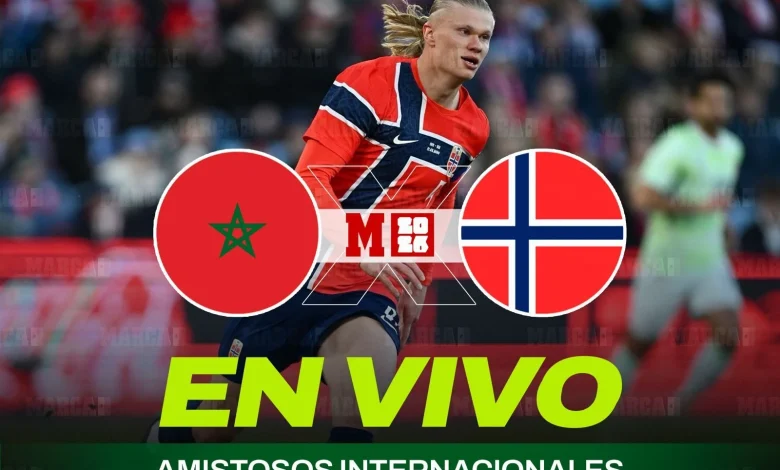 Marruecos vs Noruega EN VIVO Hoy. Amistoso internacional rumbo al Mundial 2026