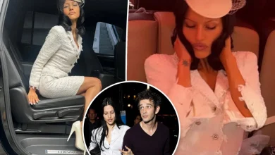 Matty Healy's fiancée Gabbriette kicks off her bachelorette party in vintage Chanel