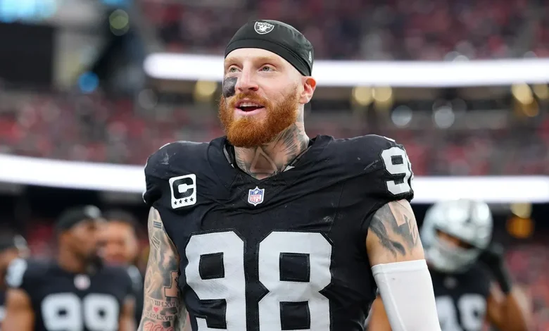 Maxx Crosby plans to attend America 250 UFC fight, talks White House, Fernando Mendoza, Tom Brady and Olympics