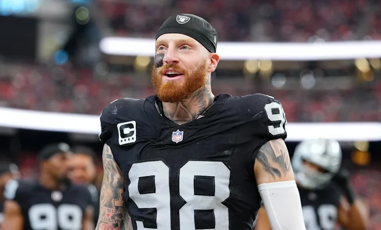 Maxx Crosby plans to attend America 250 UFC fight, talks White House, Fernando Mendoza, Tom Brady and Olympics