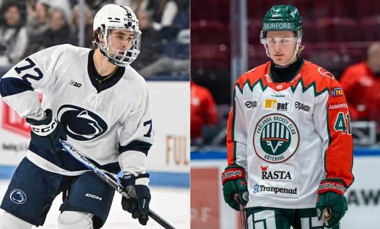 McKenna, Stenberg have experts divided on No. 1 pick in 2026 NHL Draft