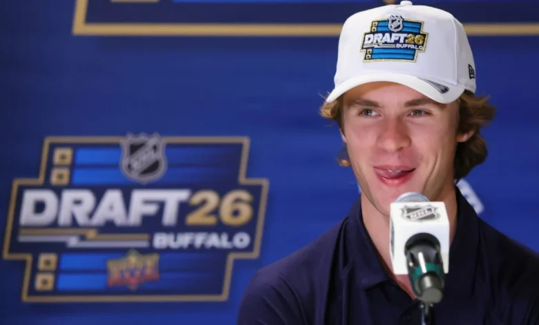 McKenna says he’d be ‘pretty pumped’ if taken No. 1 by Maple Leafs at 2026 NHL Draft