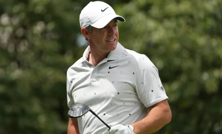 Memorial Tournament: Rory McIlroy and Scottie Scheffler sneak under par before play suspended due to storm