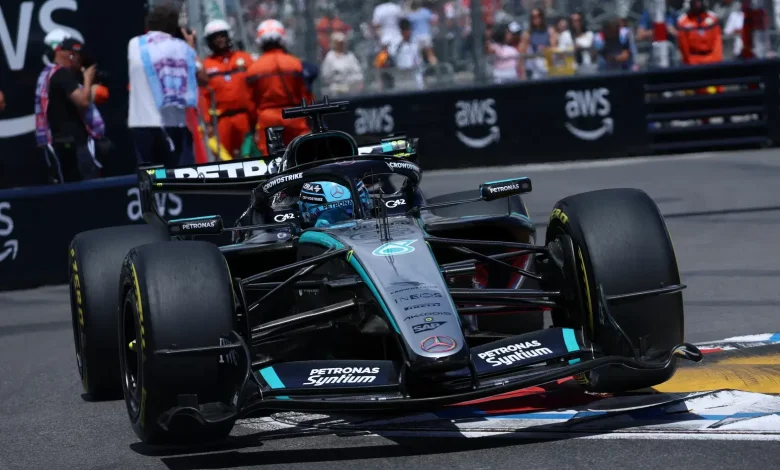 Mercedes punished after George Russell F1 rule break