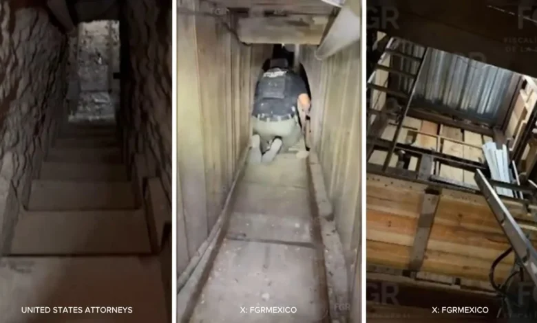 Mexican authorities uncover cross-border tunnel in Tijuana possibly used for drug and weapons trafficking
