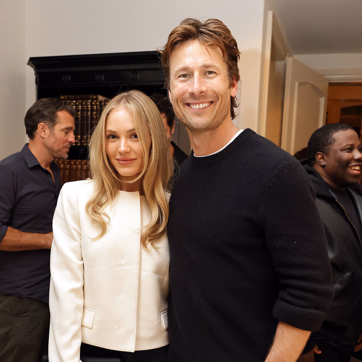 Michelle Randolph Soft Launches Glen Powell Romance With Brisket-Approved Pics
