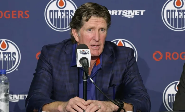 Mike Babcock didn’t think he crossed a line with Columbus Blue Jackets, said wife made him resign in disaster opening press conference with Oilers