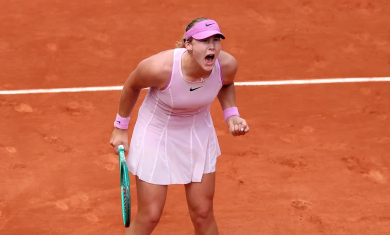 Mirra Andreeva v Sorana Cirstea LIVE - 2026 French Open quarter-final updates from Court Philippe-Chatrier
