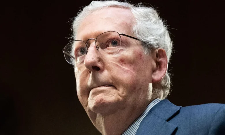 Mitch McConnell admitted to the hospital and "receiving excellent care," spokesperson says