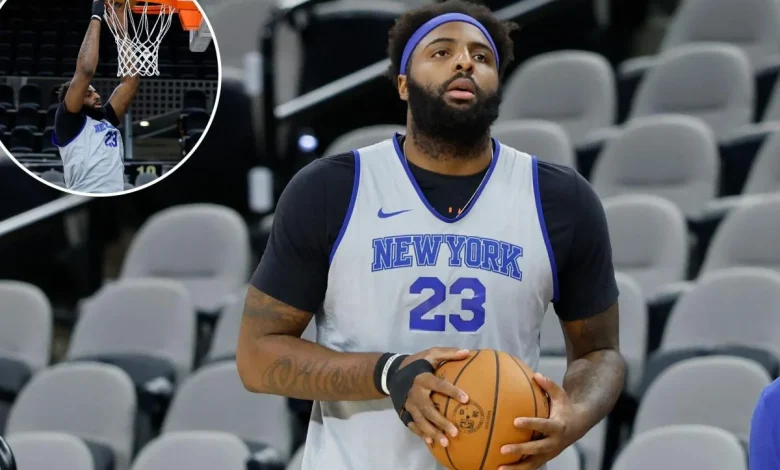 Mitchell Robinson set to play in Game 1 of NBA Finals after breaking hand