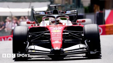 Monaco Grand Prix: Charles Leclerc heads Lewis Hamilton in Ferrari one-two in first practice