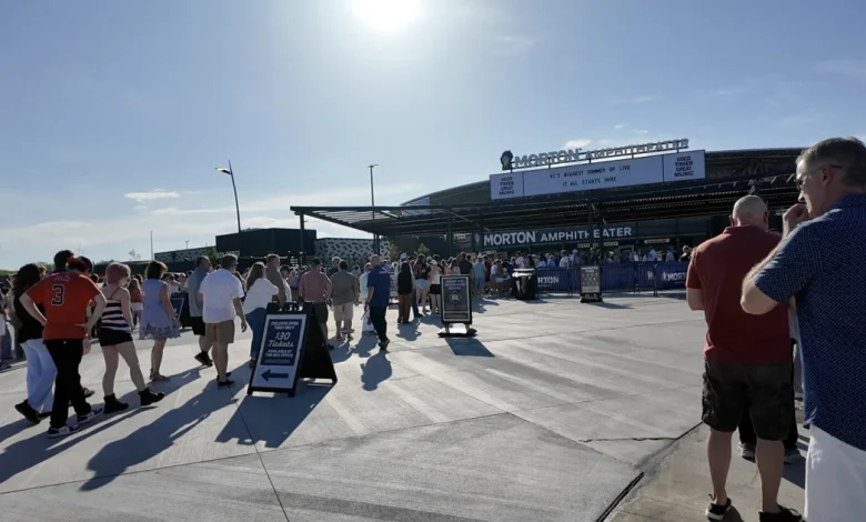 Morton Amphitheater opens in Riverside with first concert Wednesday night