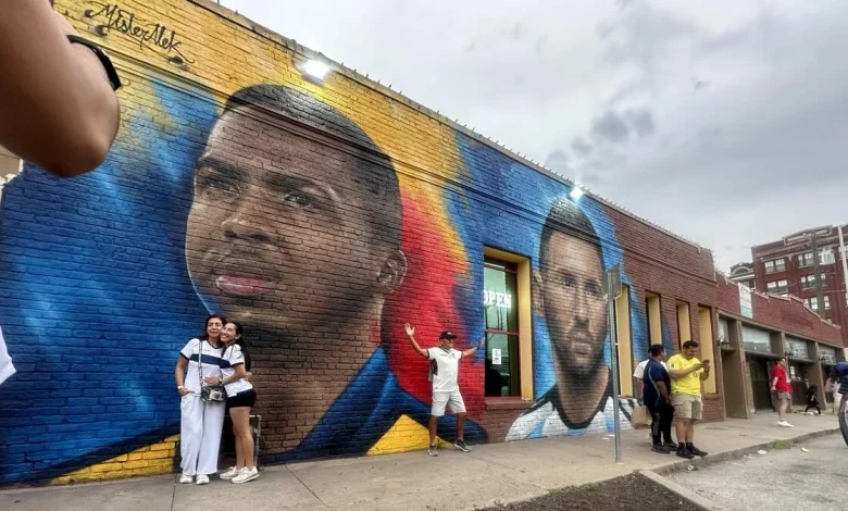 Mural with Messi? Ecuador soccer player impressed by teammate’s depiction in KC