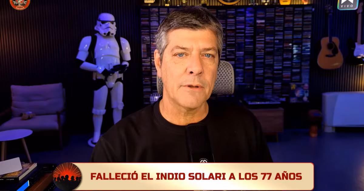 Murió el Indio Solari: la conmoción en vivo de Mario Pergolini