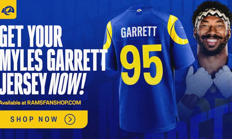 Myles Garrett to wear 95 for Rams