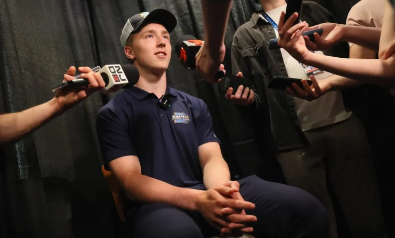 NHL Draft prospects 'geeking out' over flurry of trades ahead of 1st round