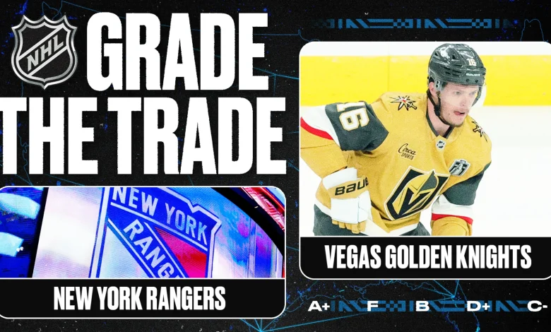 NHL Trade Grades for Rangers-Golden Knights Deal for Pavel Dorofeyev