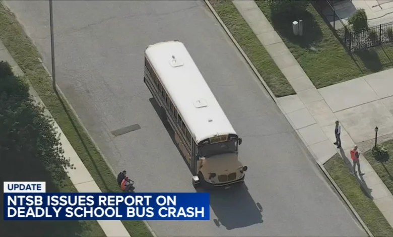 NTSB releases report on school bus crash that killed boy in Gibbstown, NJ