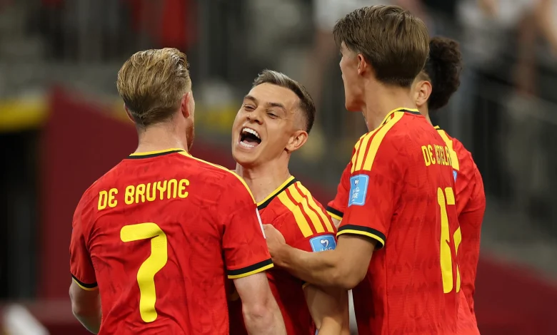 New Zealand v Belgium - World Cup result as Leandro Trossard brace helps brilliant Belgium score five and win group