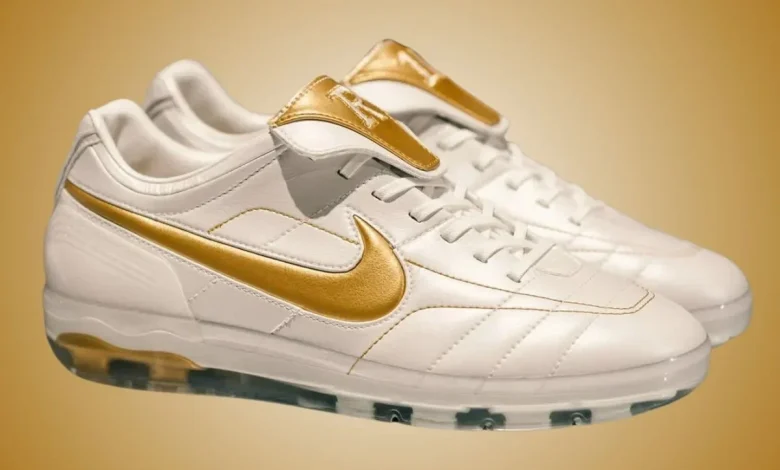 Nike Cryoshot Tiempo Legend R10 "White Metallic Gold" Releases Summer 2026