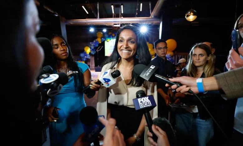 Nithya Raman chops Spencer Pratt’s lead in the battle to make the Nov. 3 mayoral runoff