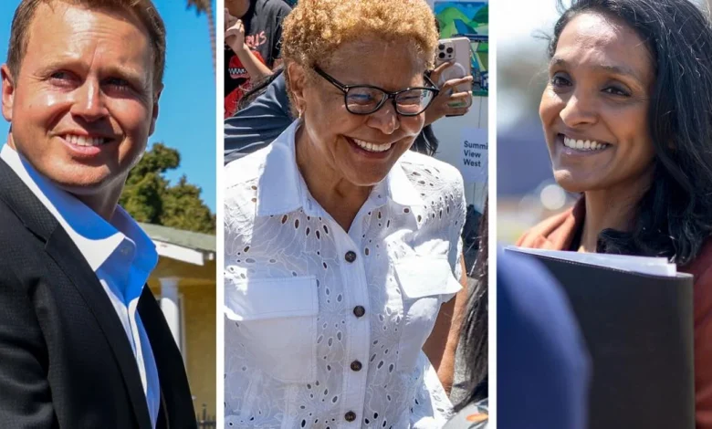 Nithya Raman surges past Spencer Pratt in L.A. mayor’s race, closing in on runoff with Karen Bass