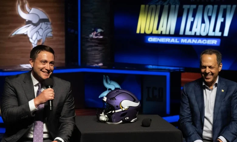 Nolan Teasley starts Minnesota Vikings tenure by signing two recently waived Seahawks