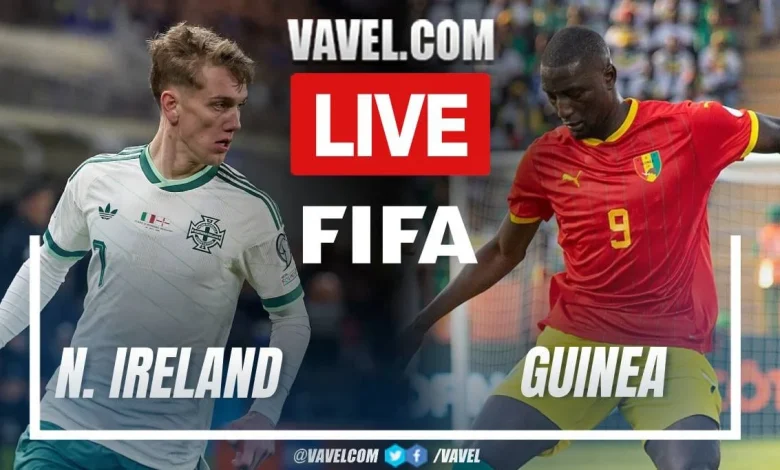 Northern Ireland vs Guinea LIVE Score Updates: the second half starts (1-0)