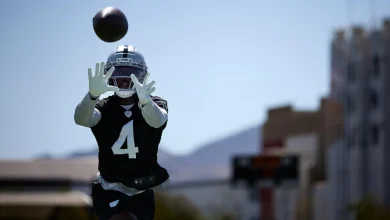 Notes and quotes from Day 1 of Raiders' 2026 minicamp