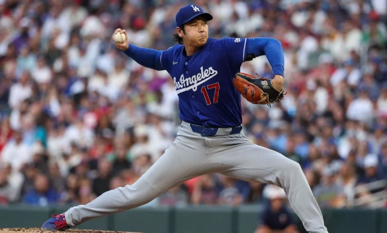 Ohtani 'out of sync' with catcher Rushing, rebounds as Dodgers win