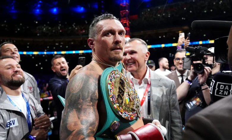 Oleksandr Usyk vacating heavyweight titles, planning 'last dance'