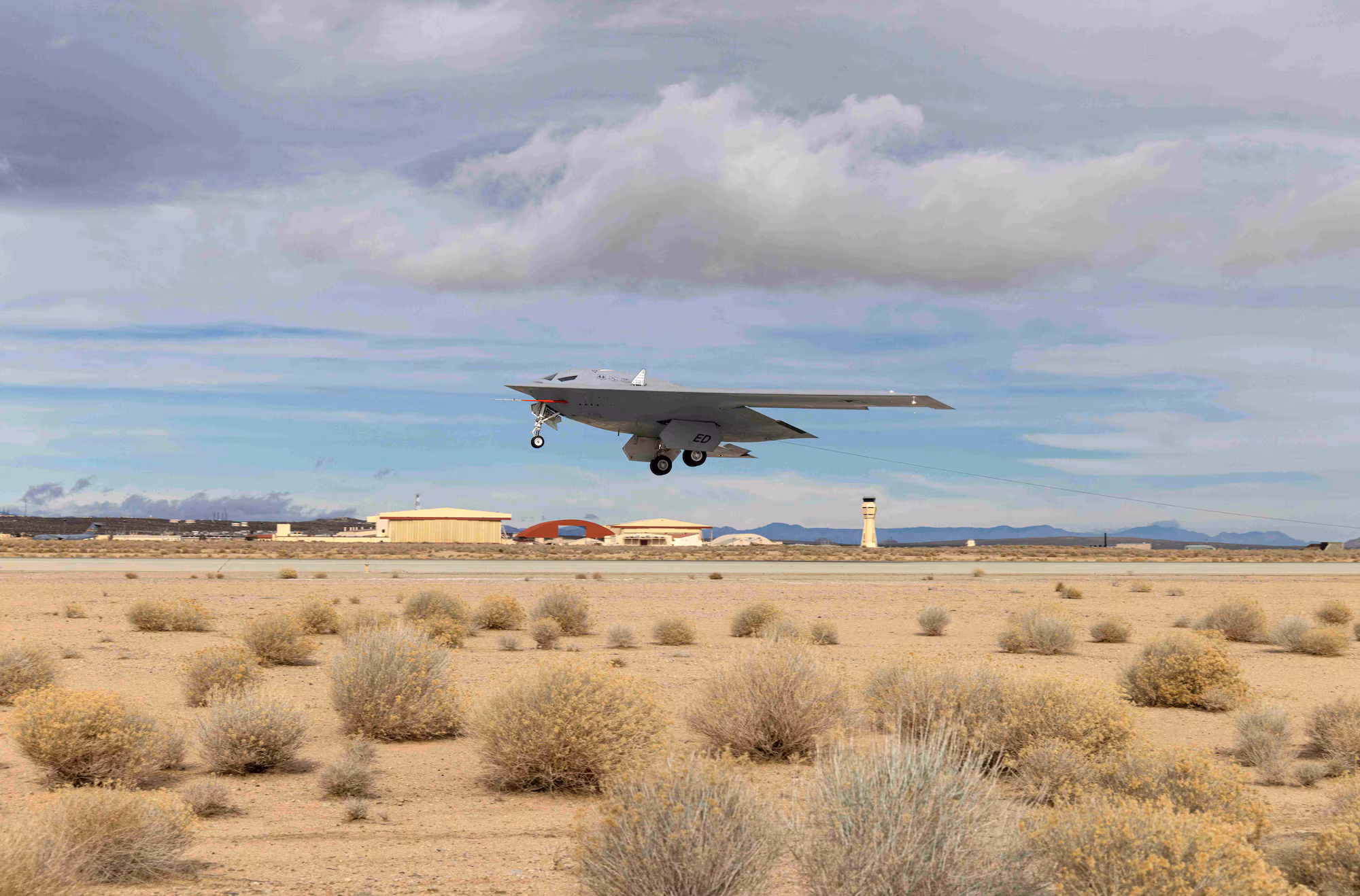 Operational Pilot Flies B-21 as Top General Pushes Urgency