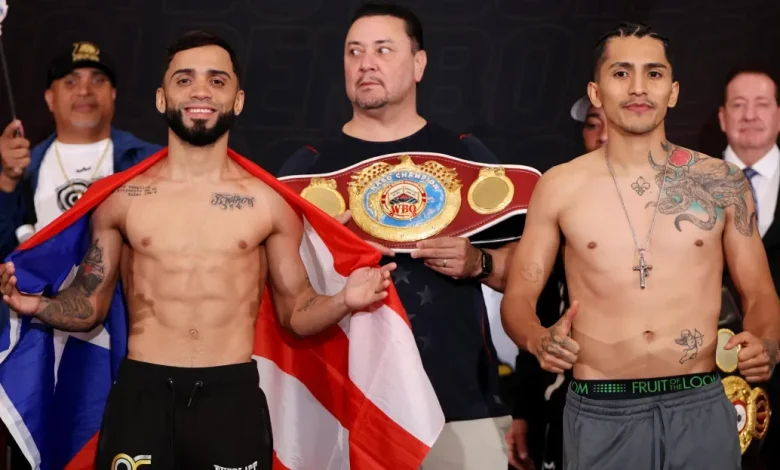 Oscar Collazo vs Neider Valdez set for flyweight, world titles not on the line